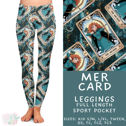 Batch #474 - Princess Tarot - Closes 1/12 - ETA early/mid March - Mer Card Full Length Leggings