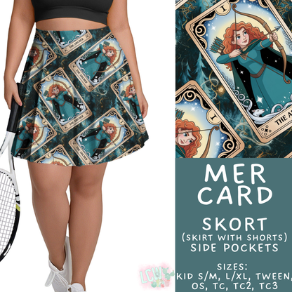 Batch #474 - Princess Tarot - Closes 1/12 - ETA early/mid March - Mer Card Skort