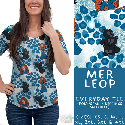 Batch #467 - Princess Leopard - Closes 12/24 - ETA late Feb - Mer Leop Everyday Tee