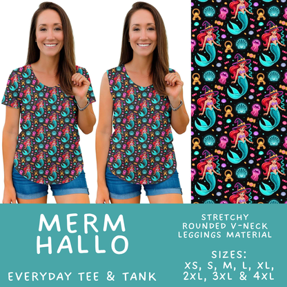 Batch #569 - Princess Halloween - Closes 8/14 - ETA early/mid Oct - Merm Hallo Everyday Tank & Tee