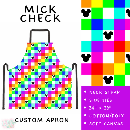 Batch #476 - Bake Off - Closes 1/16 - ETA early/mid March - Mick Check Apron