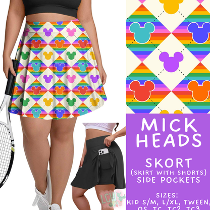 Batch #552 - Magical Faves 22 - Closes 7/6 - ETA early Sept - Mick Heads Skort