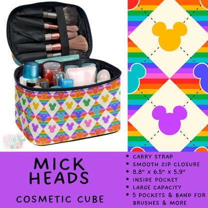 Batch #559 - Cosmetic Cube Collection - Closes 7/22- ETA late Sept - Mick Heads Cosmetic Cube