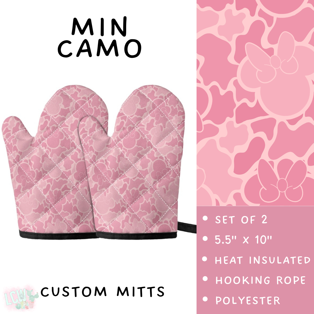 Batch #476 - Bake Off - Closes 1/16 - ETA early/mid March - Min Camo Oven Mitts