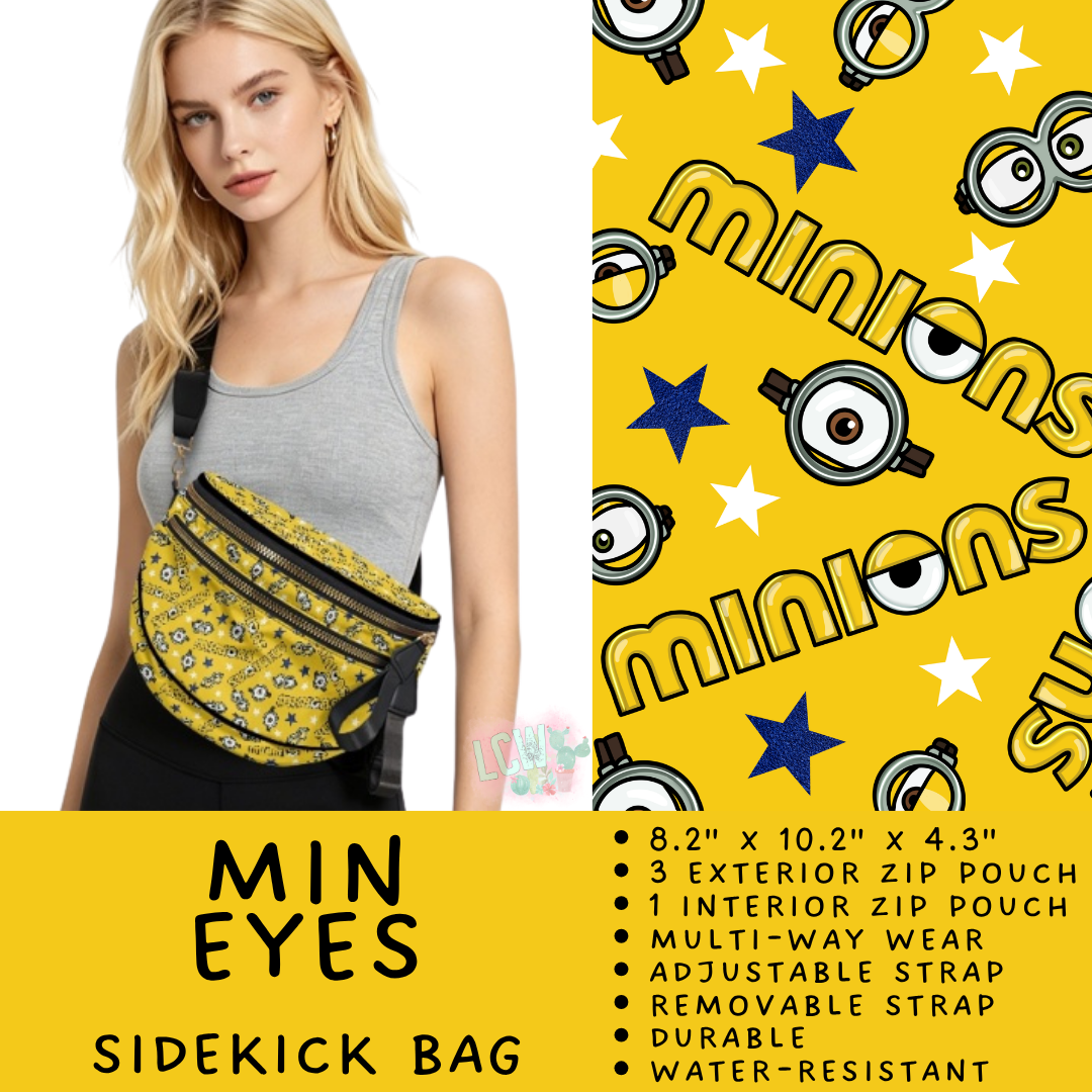 Batch #579 - Sidekick Bags 2 - Closes 9/2 - ETA early November - Min Eyes Sidekick Bag