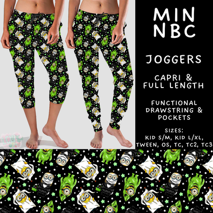 Batch #586 - Cool Characters 18 - Closes 9/16 - ETA mid Nov - Min NBC Full and Capri Length Joggers