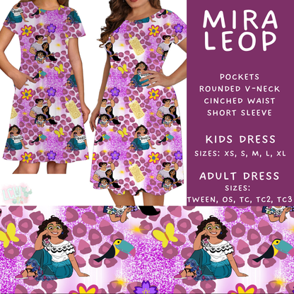 Batch #467 - Princess Leopard - Closes 12/24 - ETA late Feb - Mira Leop Womens & Girls Dresses