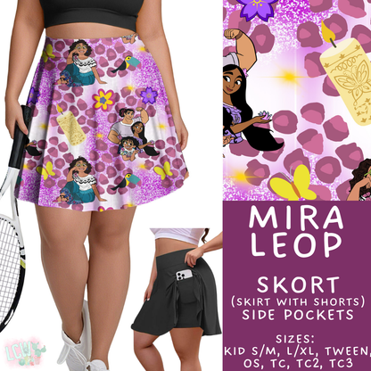 Batch #467 - Princess Leopard - Closes 12/24 - ETA late Feb - Mira Leop Skort