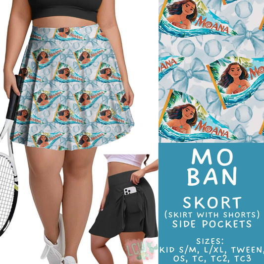 Batch #542 - Pennant Banner Collection - Closes 6/12 - ETA mid August - Mo Ban Skort