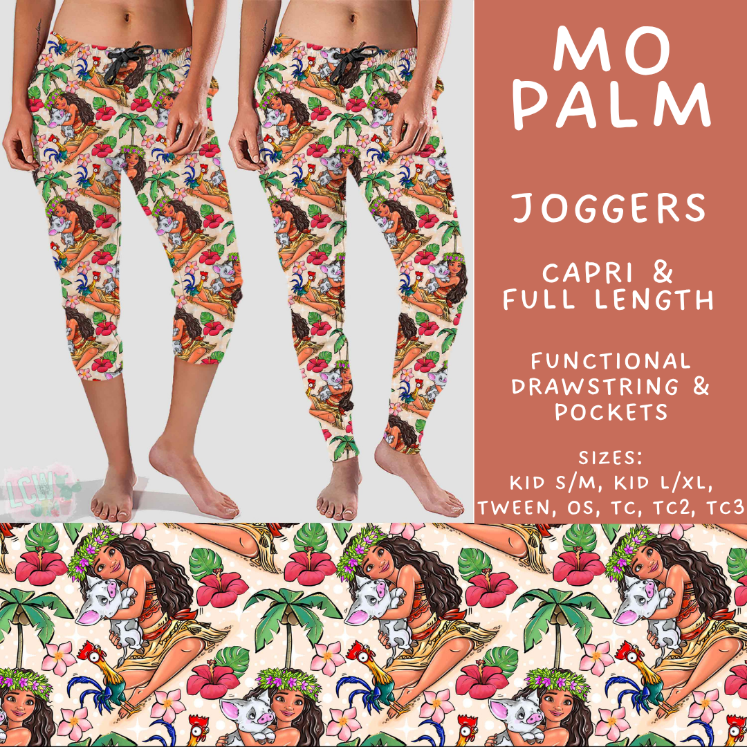 Batch #572 - Magical Faves 23 - Closes 8/19 - ETA mid October - Mo Palm Full and Capri Length Joggers
