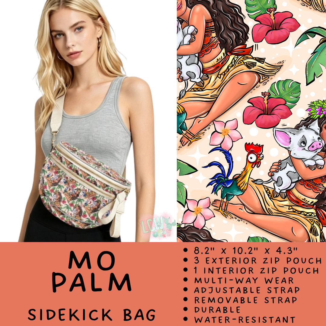 Batch #579 - Sidekick Bags 2 - Closes 9/2 - ETA early November - Mo Palm Sidekick Bag