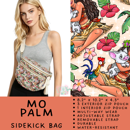 Batch #579 - Sidekick Bags 2 - Closes 9/2 - ETA early November - Mo Palm Sidekick Bag