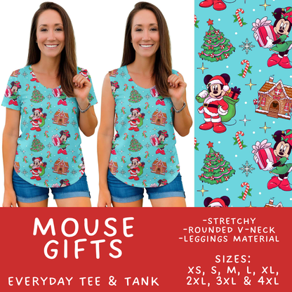 Batch #558 - Magical Character Christmas - Closes 7/20 - ETA mid/late Sept - Mouse Gifts Everyday Tank & Tee