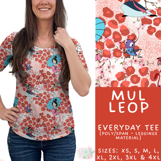 Batch #467 - Princess Leopard - Closes 12/24 - ETA late Feb - Mul Leop Everyday Tee