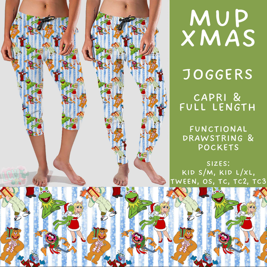 Batch #598 - Magical Character Christmas 2 - Closes 10/14 - ETA early Dec - Mup Xmas Full and Capri Length Joggers