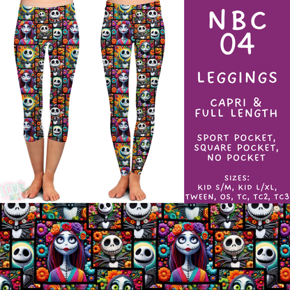 Batch #564 - NBC 4 Collection - Closes 8/3 - ETA early October - NBC 04 Full and Capri Length Leggings