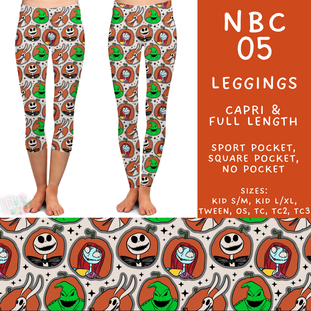 Batch #564 - NBC 4 Collection - Closes 8/3 - ETA early October - NBC 05 Full and Capri Length Leggings