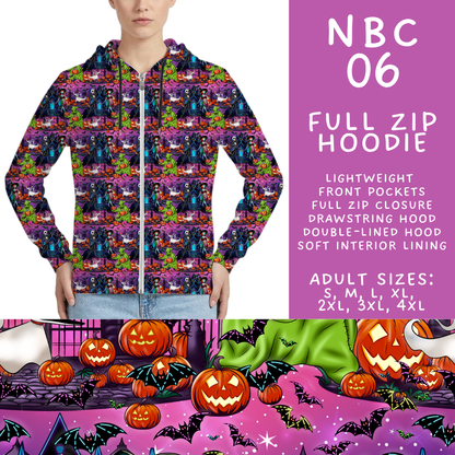 Batch #564 - NBC 4 Collection - Closes 8/3 - ETA early October - NBC 06 Full Zip Hoodie