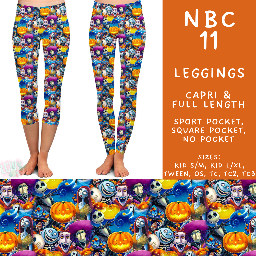 Batch #564 - NBC 4 Collection - Closes 8/3 - ETA early October - NBC 11 Full and Capri Length Leggings