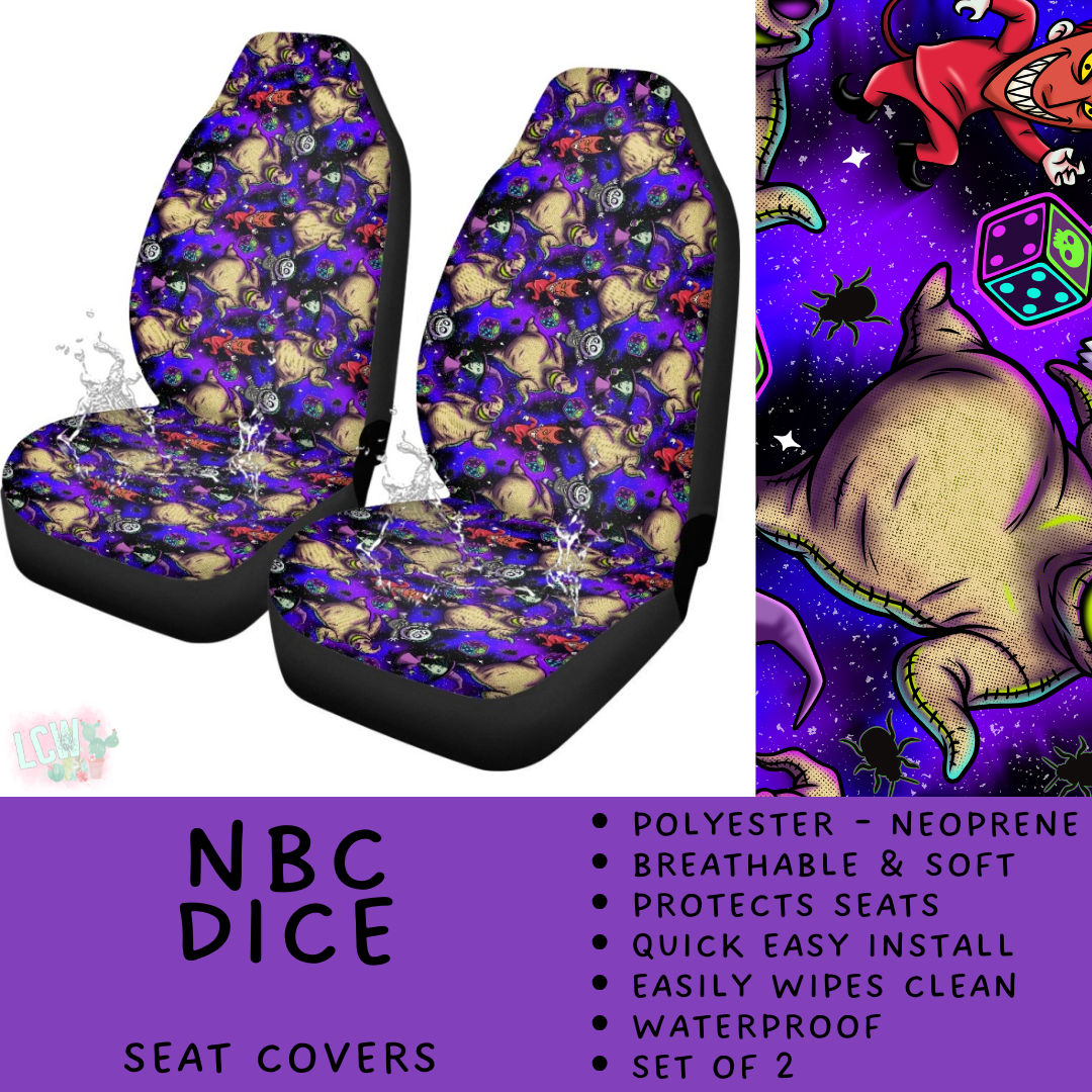 Batch #554 - Car Accessories 3 - Closes 7/10 - ETA early/mid Sept - NBC Dice Vehicle Seat Covers