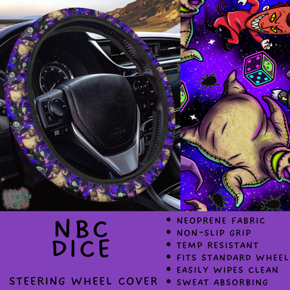 Batch #554 - Car Accessories 3 - Closes 7/10 - ETA early/mid Sept - NBC Dice Steering Wheel Cover