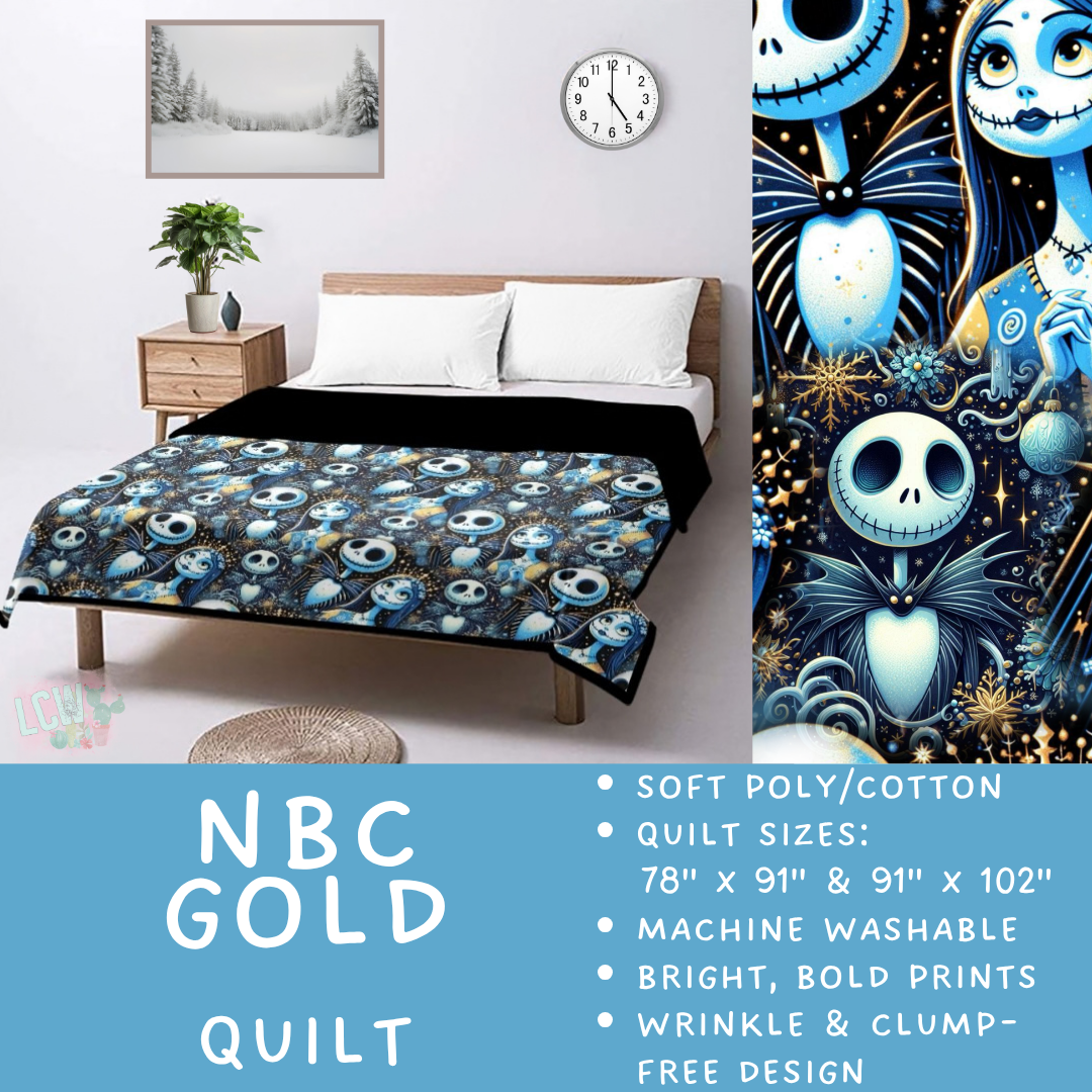 Batch #597 - Christmas Quilts - Closes 10/12 - ETA early Dec - NBC Gold Quilt