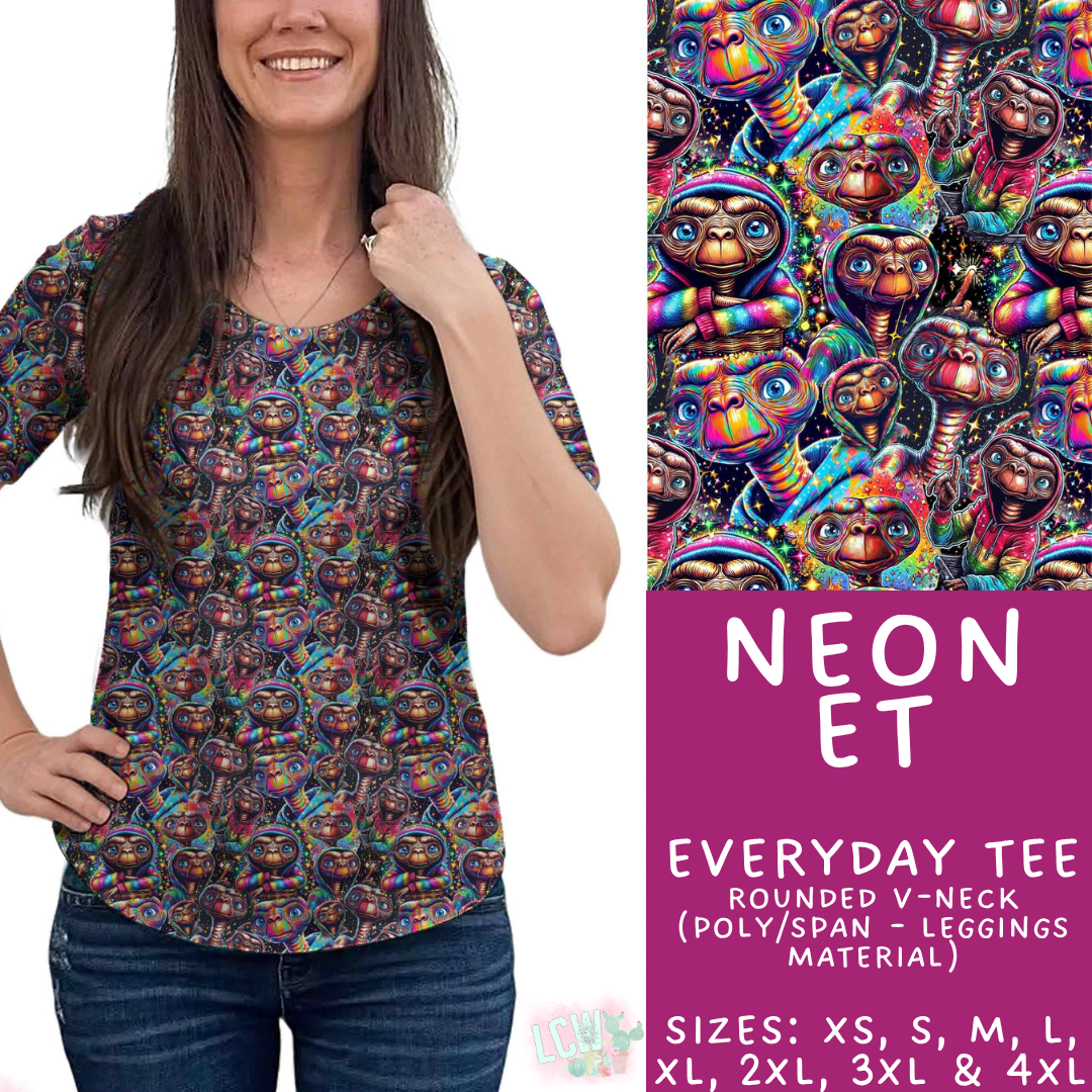 Batch #548 - May Request Run - Closes 6/26 - ETA late August - Neon ET Everyday Tee