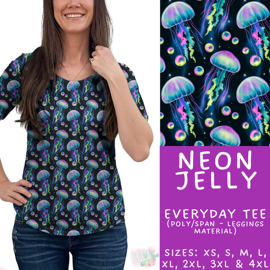 Batch #468 - Fun Run 18 - Closes 12/26 - ETA late Feb - Neon Jelly Everyday Tee