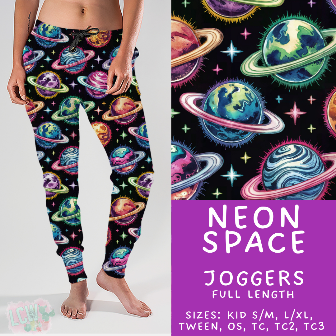 Batch #468 - Fun Run 18 - Closes 12/26 - ETA late Feb - Neon Space Joggers