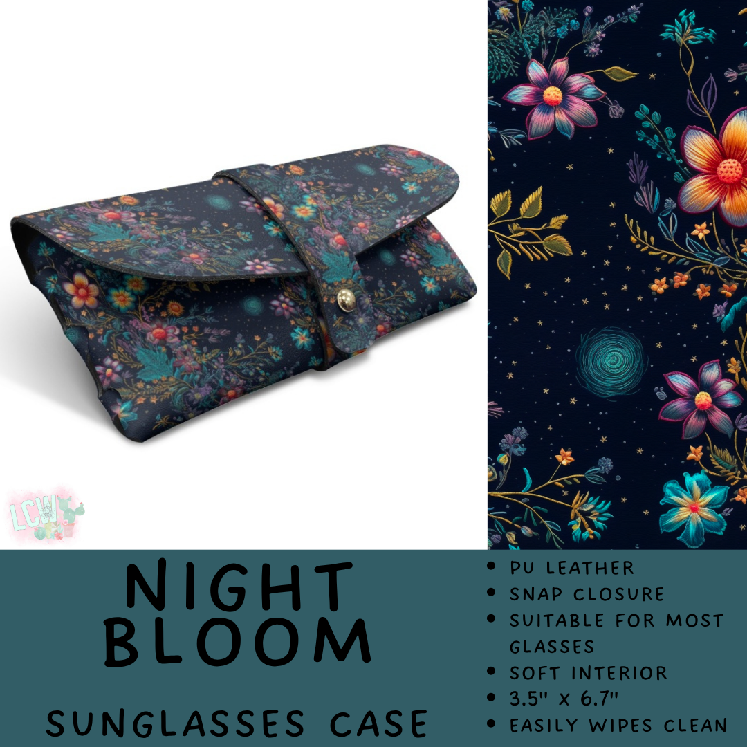 Batch #609 - Travel Collection 2 - Closes 11/6 - ETA early Jan - Night Bloom Sunglasses Case