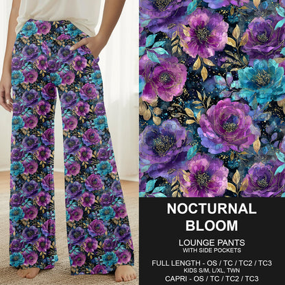B319 - Preorder Nocturnal Bloom Lounge Pants (Closes 11/01. ETA: early Jan.)