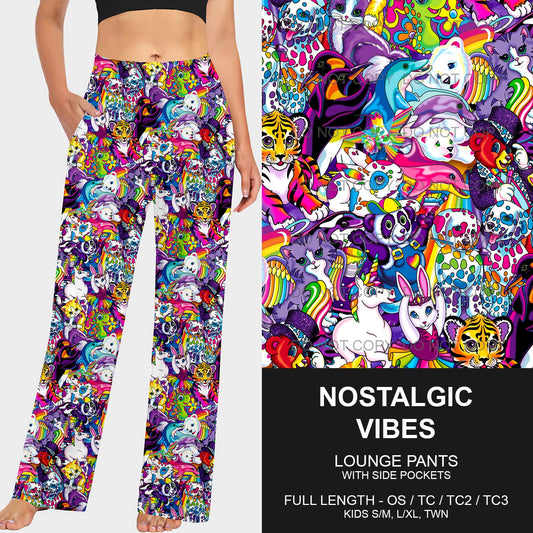 B188 - Preorder Nostalgic Vibes Lounge Pants (Closes 10/20. ETA mid Dec)