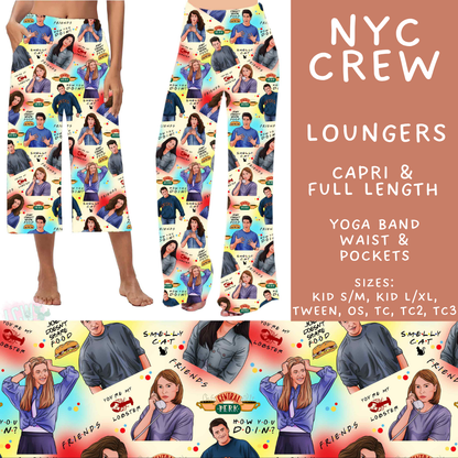 Batch #592 -  Fun Run 27 - Closes 9/30 - ETA late Nov - NYC Crew Capri and Full Length Loungers