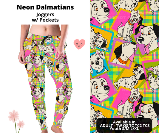 Preorder! Closes 3/3. ETA June. Neon Dalmatians Joggers