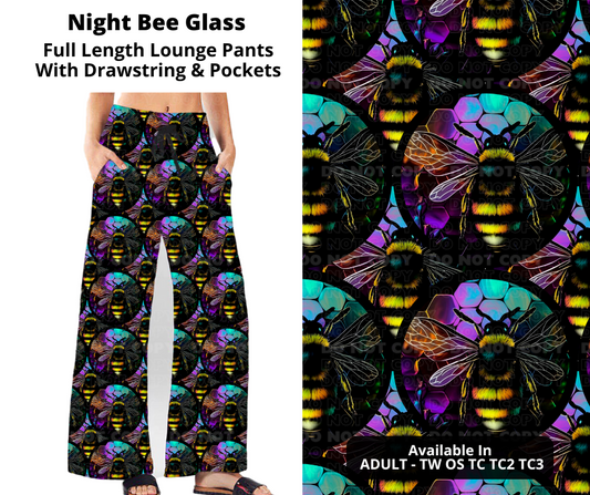 Preorder! Closes 10/31. ETA Jan. Night Bee Glass Full Length Lounge Pants