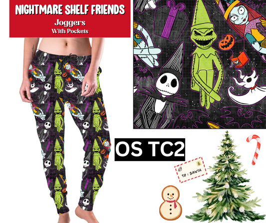 Nightmare Shelf Friends Joggers