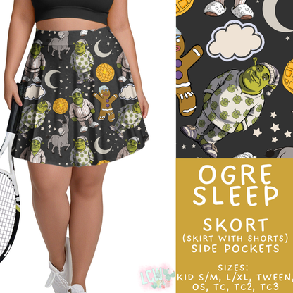 Batch #479 - Cool Characters 11 - Closes 1/21 - ETA mid/late March - Ogre Sleep Skort