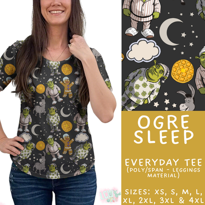 Batch #479 - Cool Characters 11 - Closes 1/21 - ETA mid/late March - Ogre Sleep Everyday Tee
