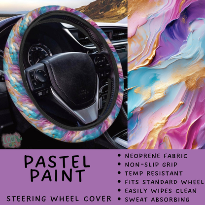 Batch #554 - Car Accessories 3 - Closes 7/10 - ETA early/mid Sept - Pastel Paint Steering Wheel Cover