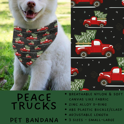 Batch #576 - Pet Gear 2 - Closes 8/28 - ETA late October - Peace Trucks Pet Bandana
