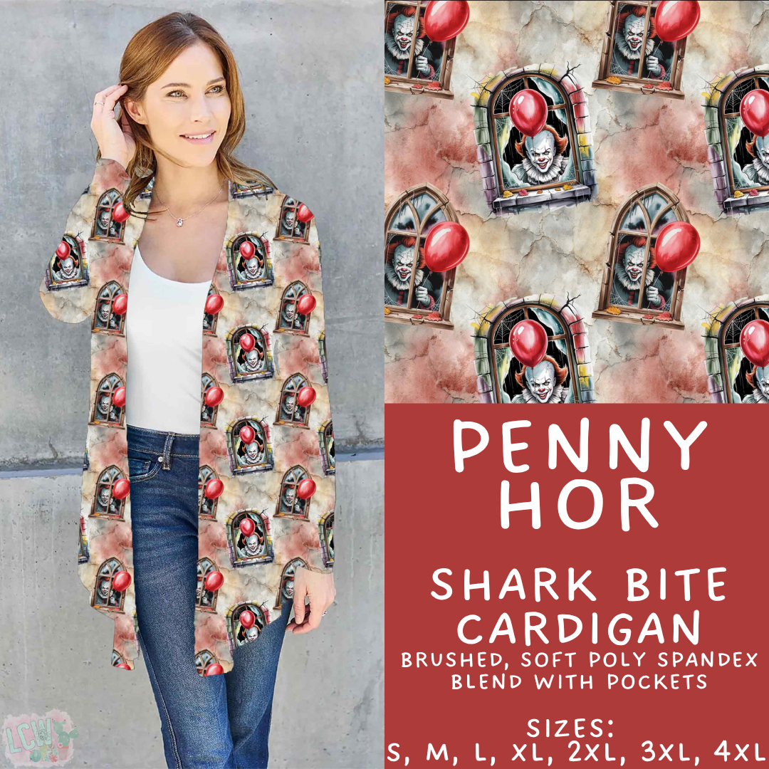 Batch #571 - Horror Windows - Closes 8/17 - ETA mid Oct - Penny Hor Cardigan
