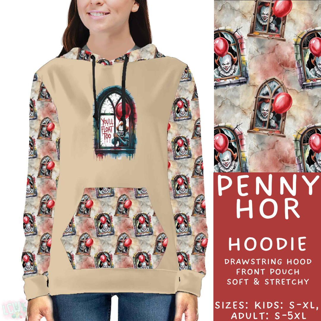 Batch #571 - Horror Windows - Closes 8/17 - ETA mid Oct - Penny Hor Hoodie