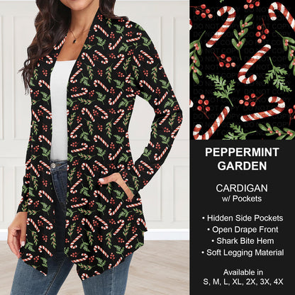 B303 - Preorder Peppermint Garden Cardigan w/ Pockets (Closes 7/26. ETA: early Oct.)