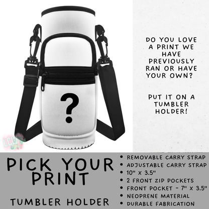 Batch #551 - Tumbler Holder 2 - Closes 7/3 - ETA early Sept - Pick Your Print Tumbler Holder