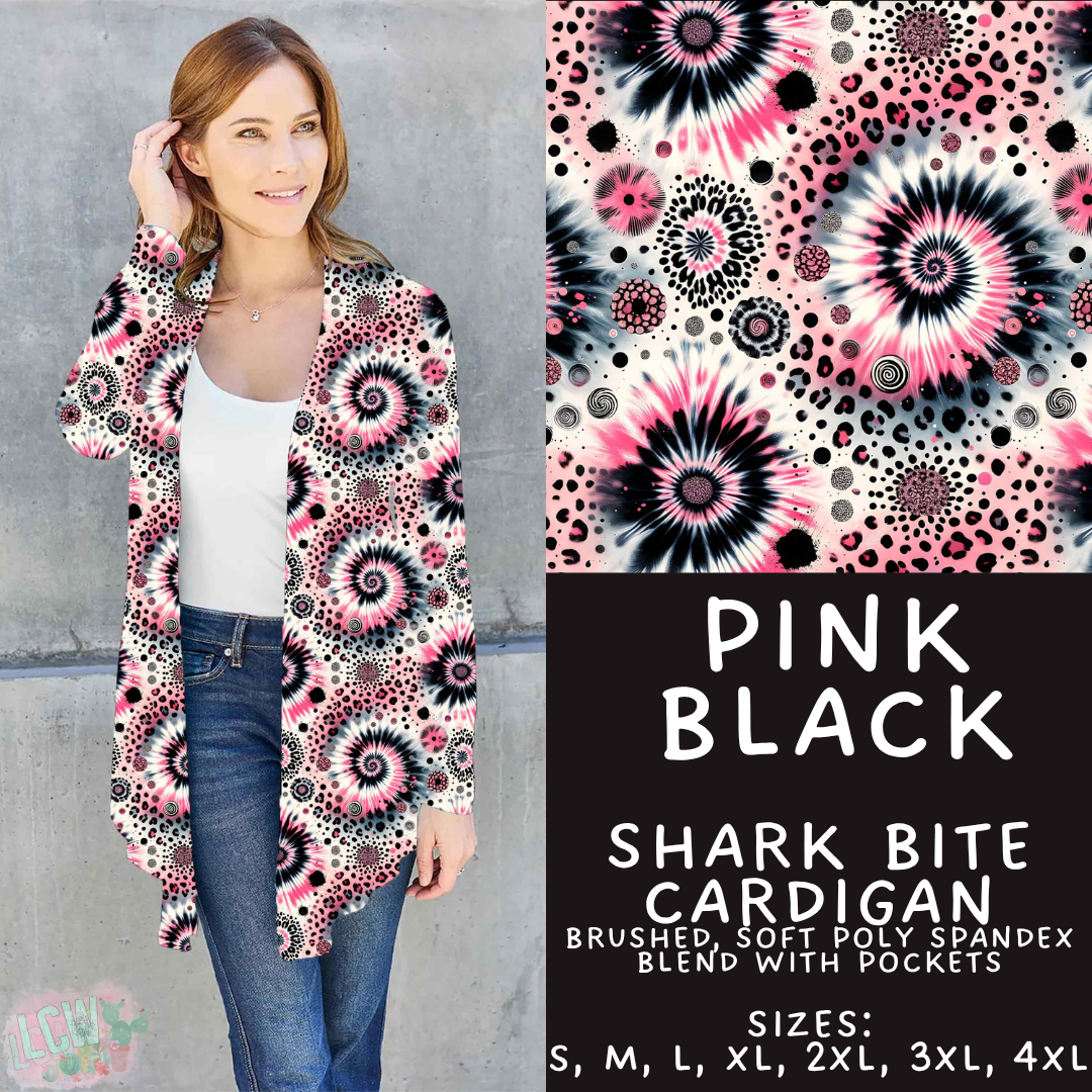 Batch #603 - September Request Run - Closes 10/26 - ETA mid/late Dec - Pink Black Cardigan