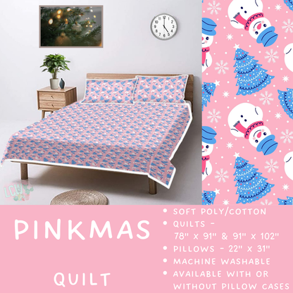 Batch  #410 - Cozy Quilts - Closes 9/10 - ETA late October - Pinkmas Quilt
