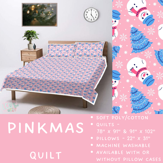 Batch  #410 - Cozy Quilts - Closes 9/10 - ETA late October - Pinkmas Quilt