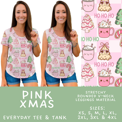 Batch #565 - Christmas in July 2 - Closes 8/5 - ETA early October - Pink Xmas Everyday Tank & Tee