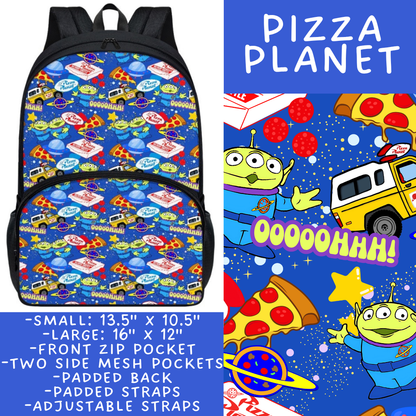 Batch #545 - Back to School 3 - Closes 6/19 - ETA early/mid August - Pizza Planet Backpacks