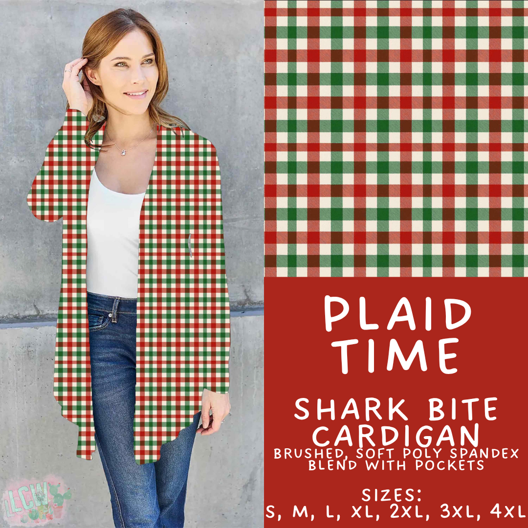 Batch #600 - Jingle all the Way 2 - Closes 10/19 - ETA early/mid Dec - Plaid Time Cardigan
